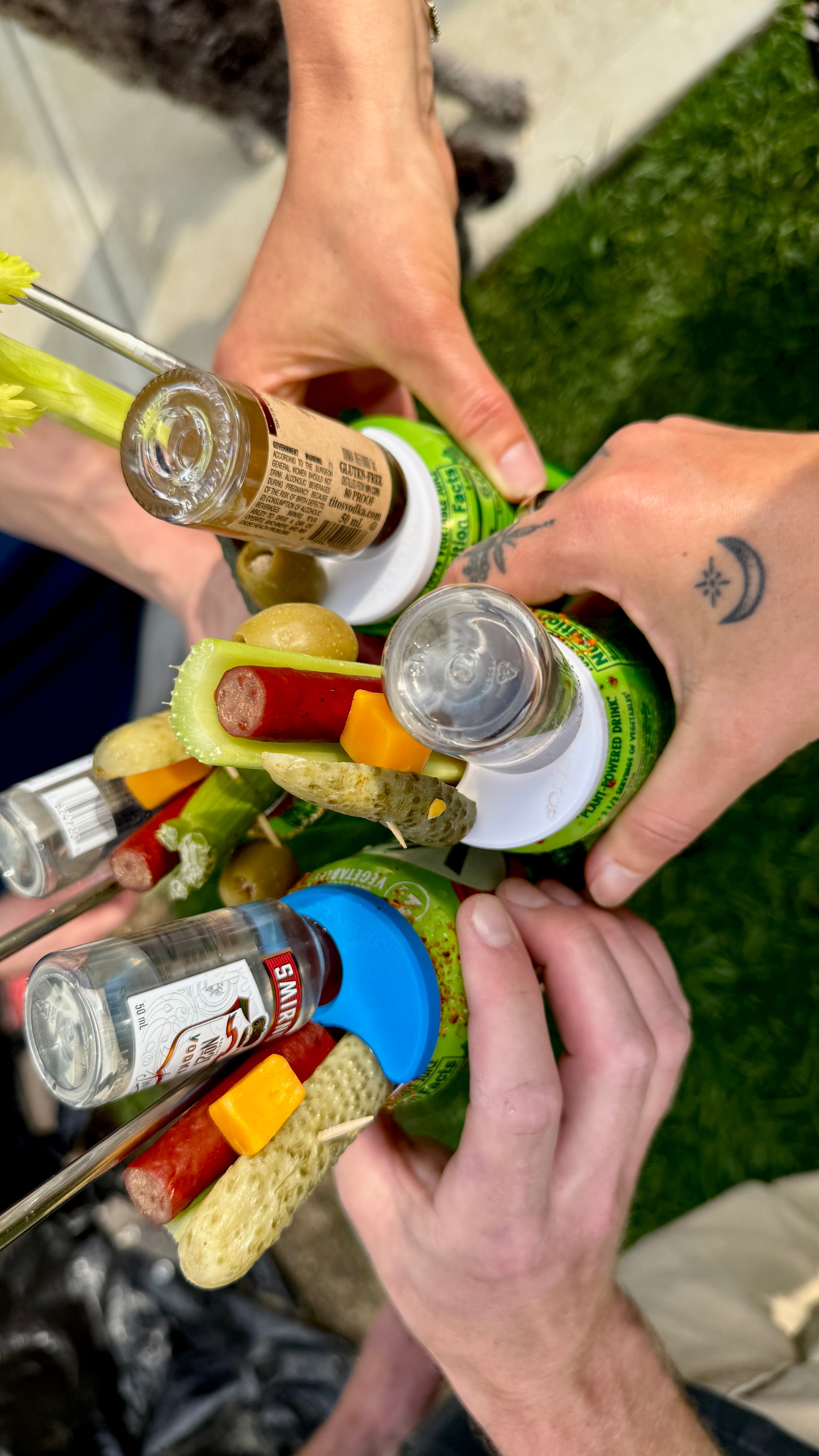 Can Clips-Can Clip-Draft Top-White-6 Pack-Draft Top