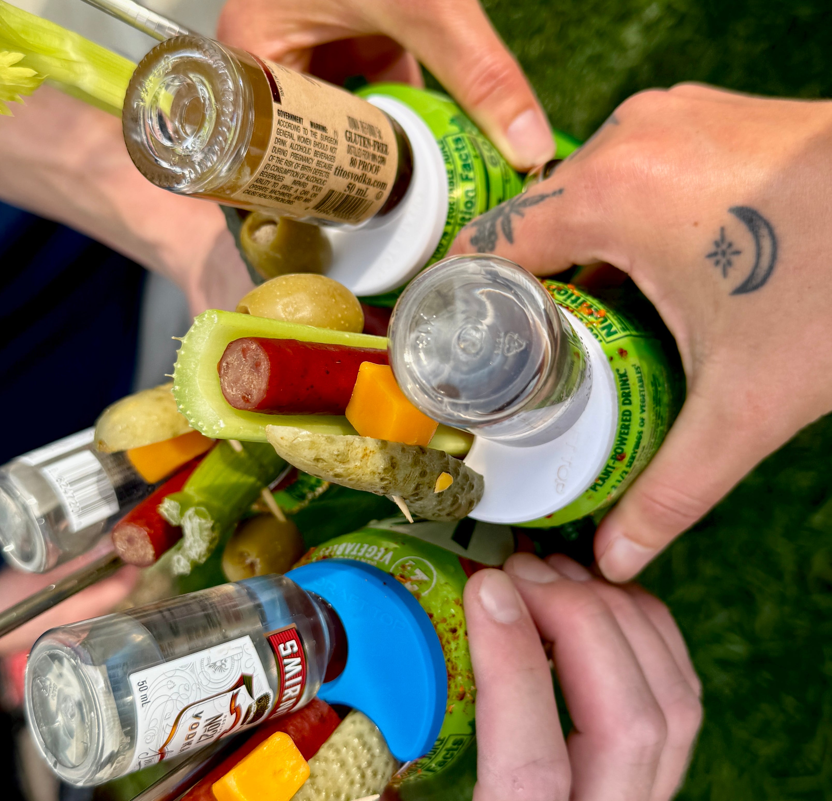 Can Clips-Can Clip-Draft Top-White-6 Pack-Draft Top