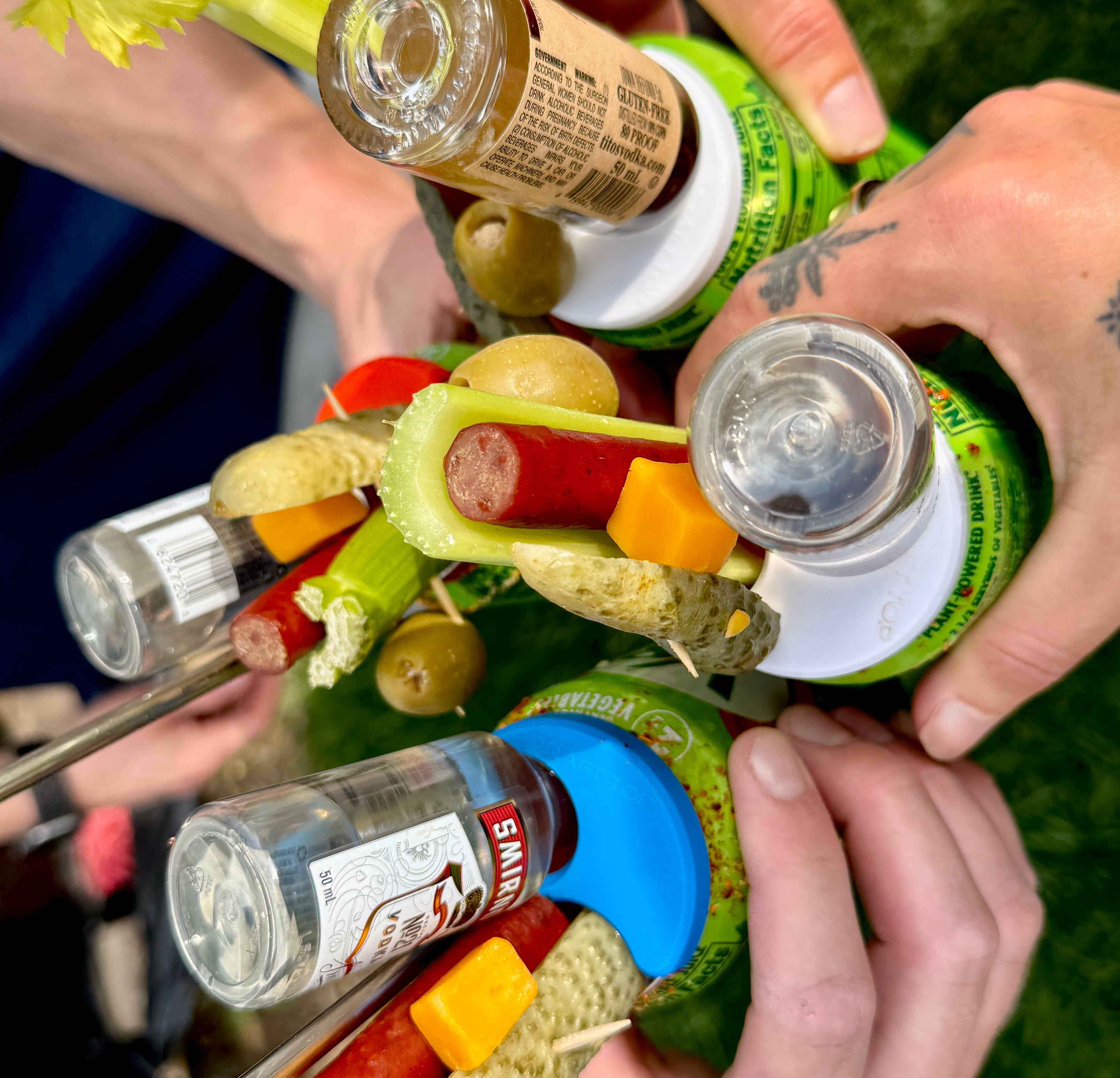 Can Clips-Can Clip-Draft Top-White-6 Pack-Draft Top