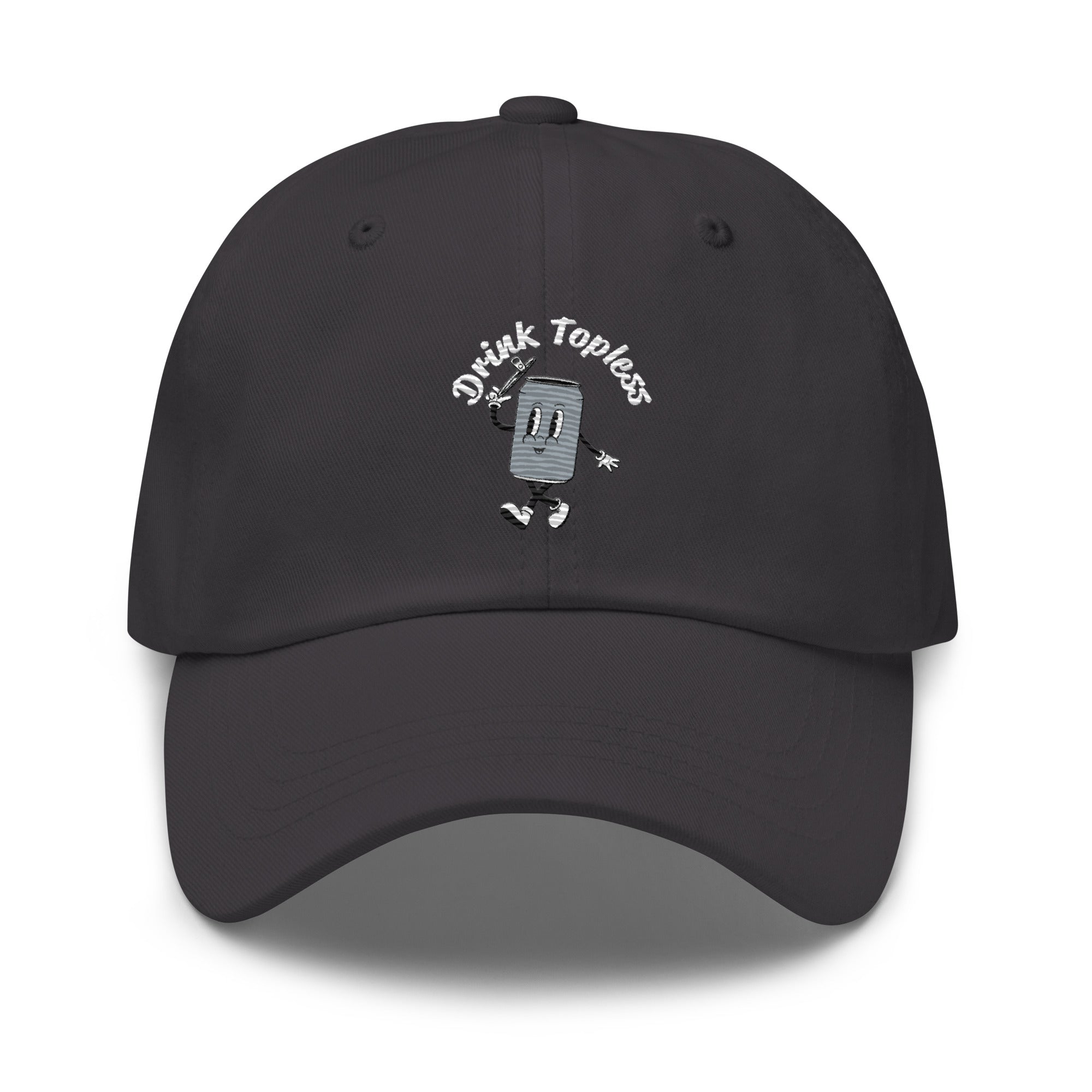 Drink Topless Tipsy - Dad Hat-Merchandise-Draft Top-Dark Grey-Draft Top