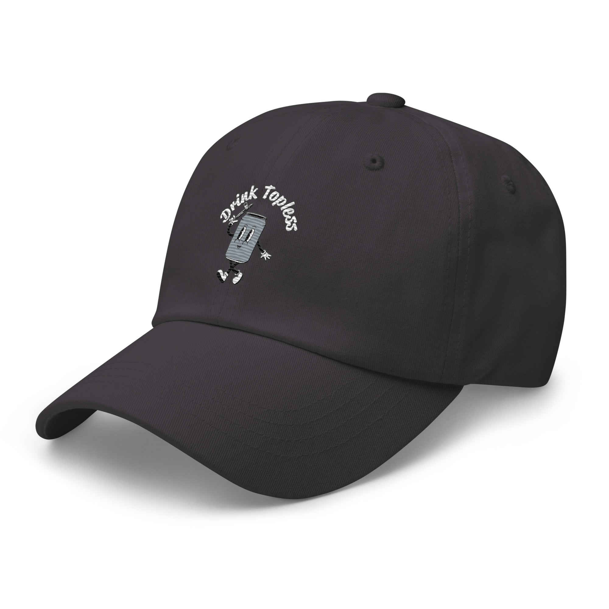Drink Topless Tipsy - Dad Hat-Merchandise-Draft Top-Black-Draft Top