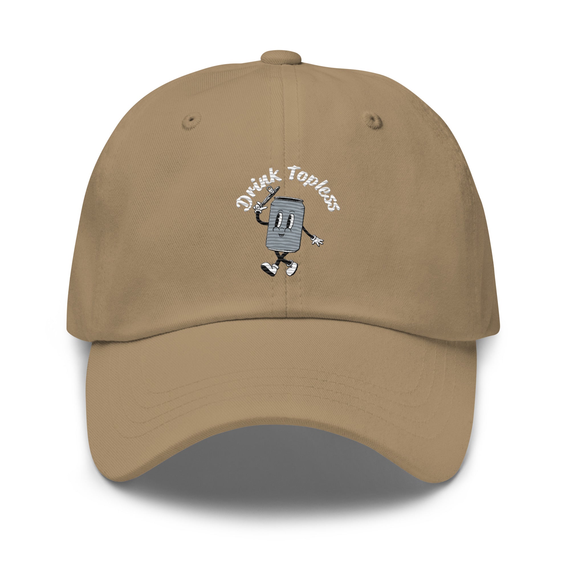 Drink Topless Tipsy - Dad Hat-Merchandise-Draft Top-Khaki-Draft Top