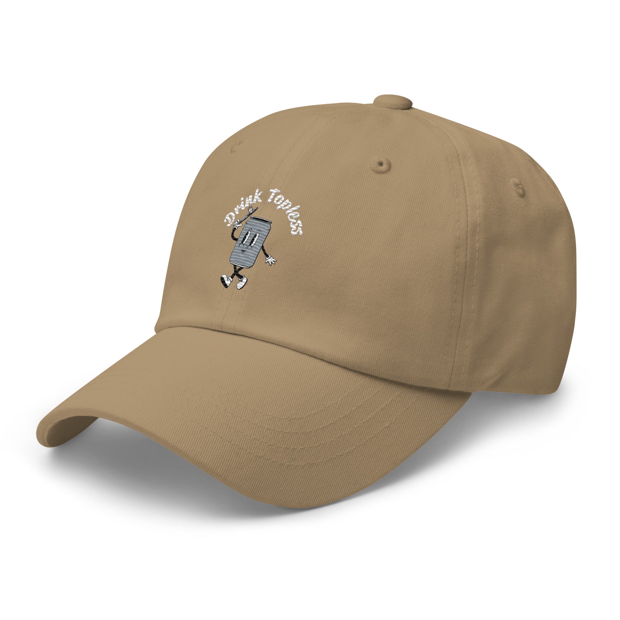 Drink Topless Tipsy - Dad Hat-Merchandise-Draft Top-Black-Draft Top