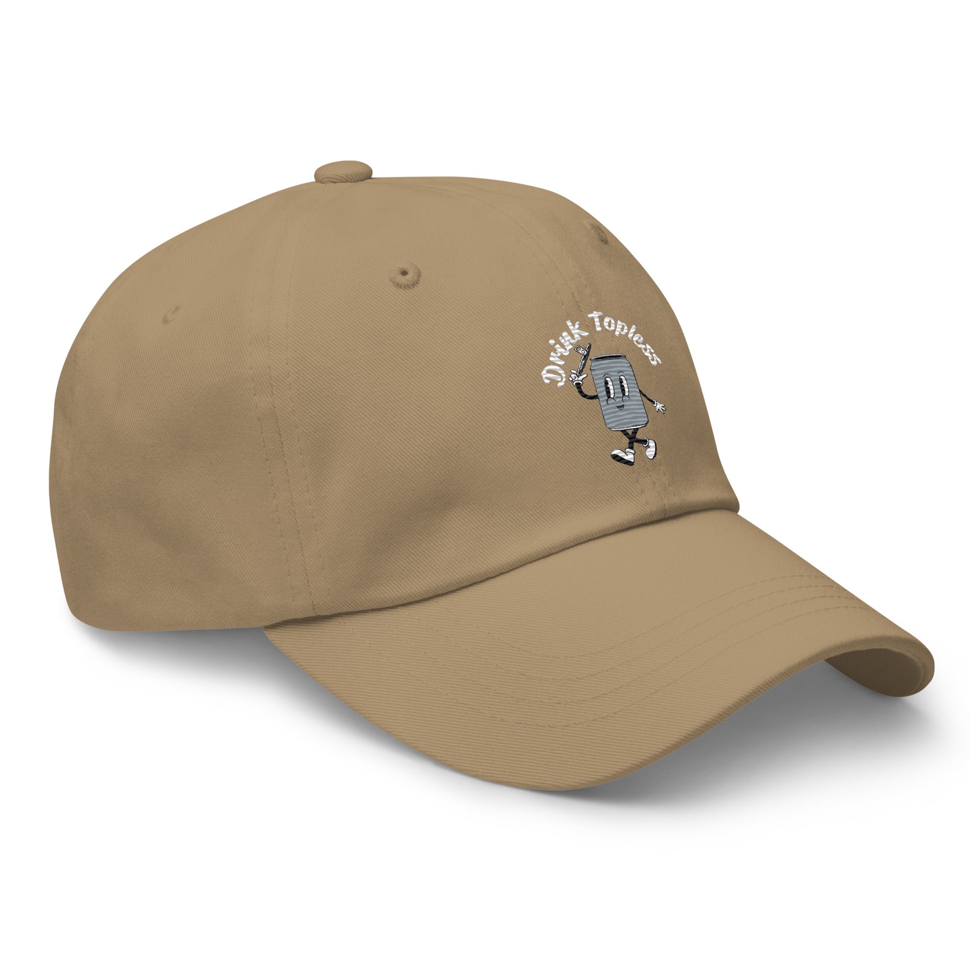 Drink Topless Tipsy - Dad Hat-Merchandise-Draft Top-Black-Draft Top