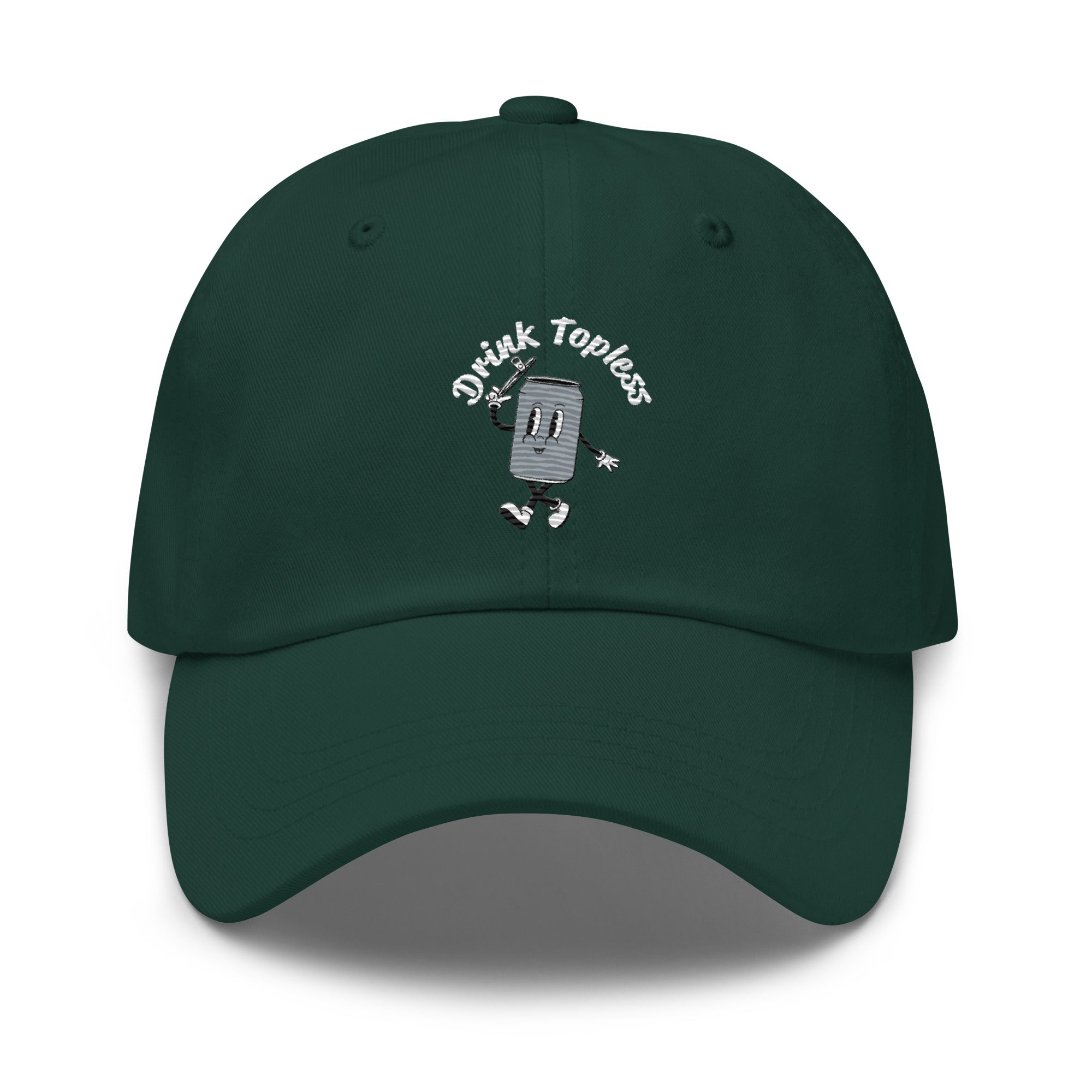 Drink Topless Tipsy - Dad Hat-Merchandise-Draft Top-Spruce-Draft Top