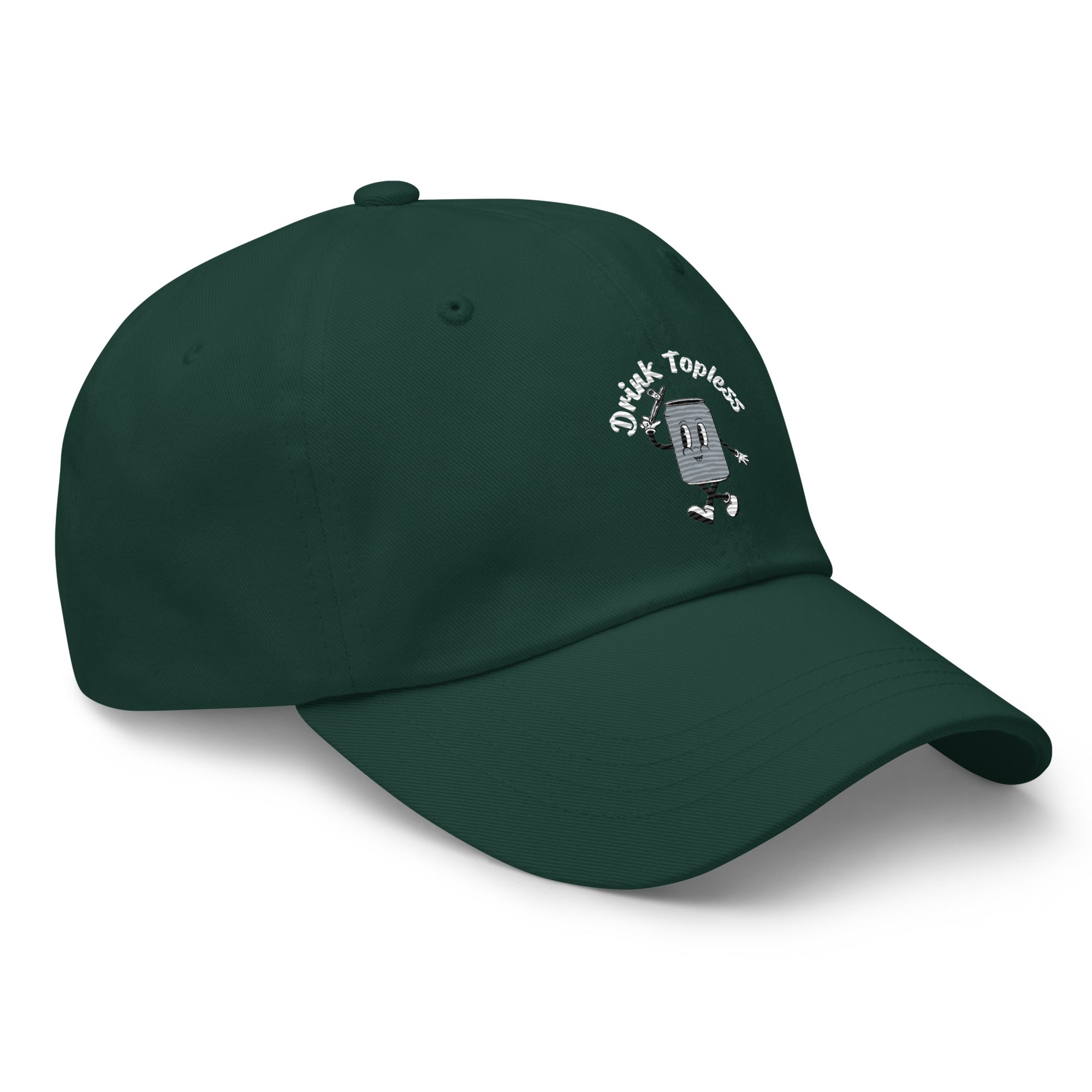 Drink Topless Tipsy - Dad Hat-Merchandise-Draft Top-Black-Draft Top