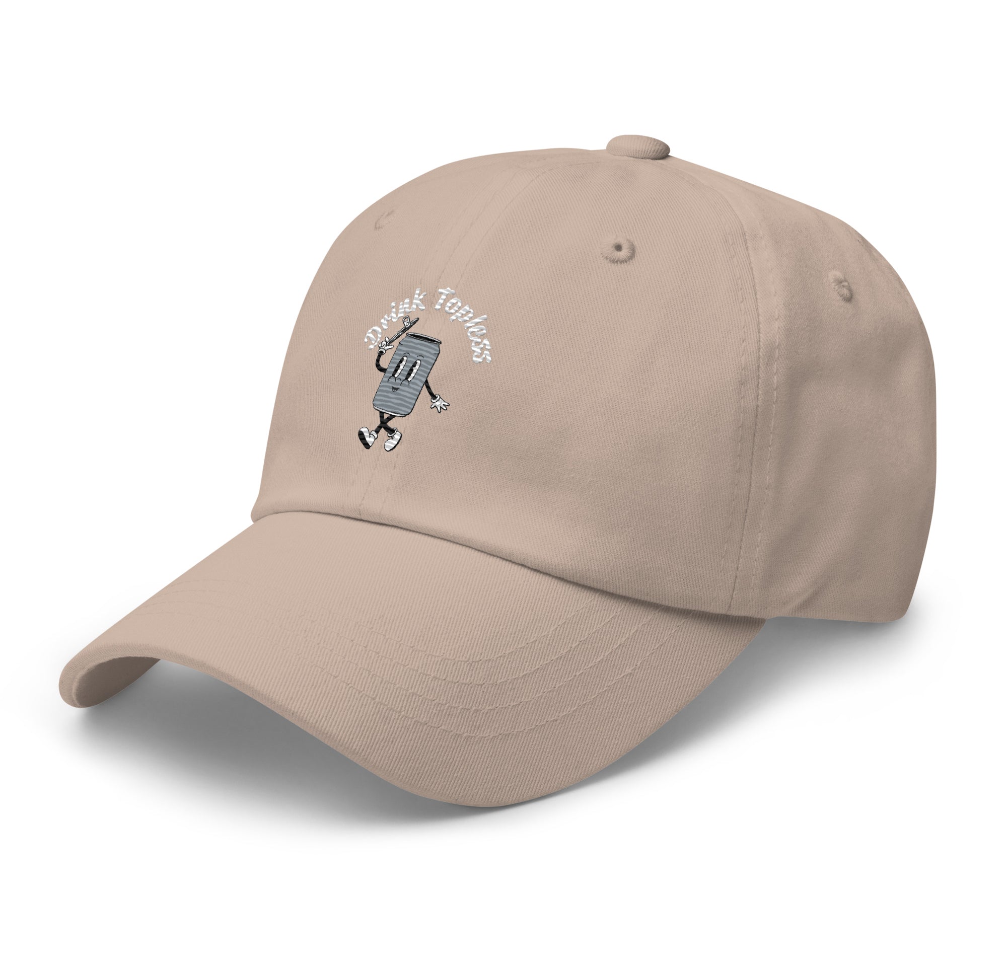 Drink Topless Tipsy - Dad Hat-Merchandise-Draft Top-Black-Draft Top