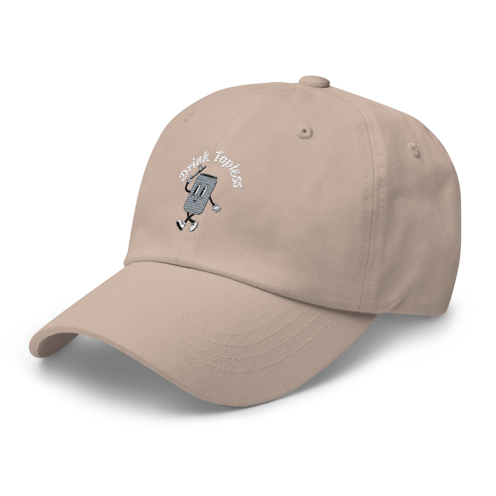 Drink Topless Tipsy - Dad Hat-Merchandise-Draft Top-Black-Draft Top
