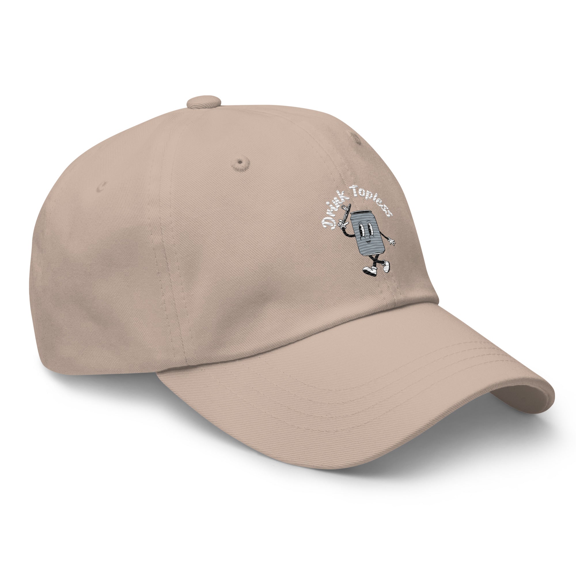 Drink Topless Tipsy - Dad Hat-Merchandise-Draft Top-Black-Draft Top