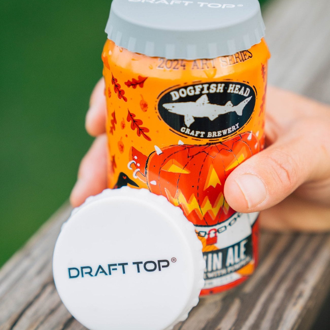 Can Covers-Can Cover-Draft Top-White-6 Pack-Draft Top