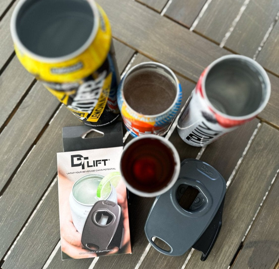 Shelf Display - Draft Top LIFT Universal Grey & Black (12 Units)-Wholesale-Draft Top-Draft Top