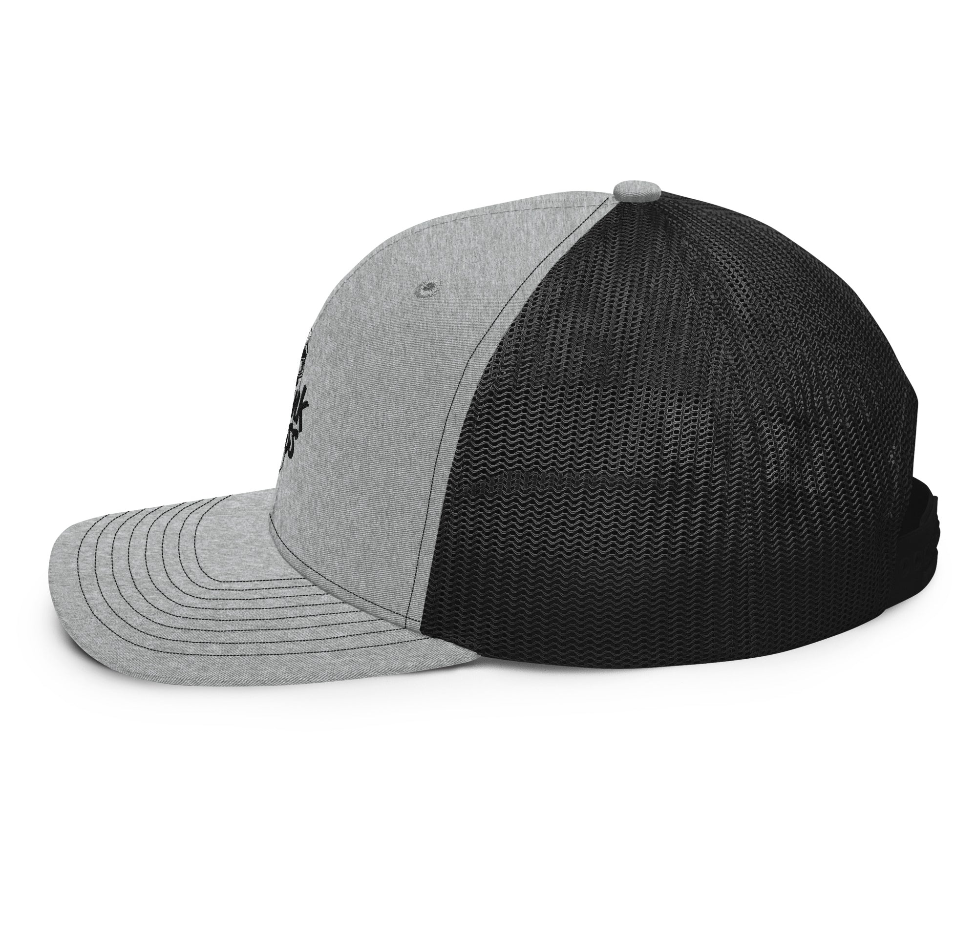 Drink Topless - Trucker Hat-Merchandise-Draft Top-Heather Grey/White-Draft Top