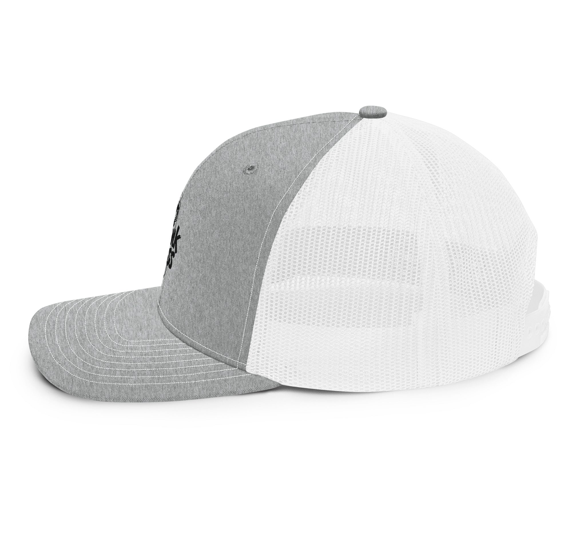 Drink Topless - Trucker Hat-Merchandise-Draft Top-Heather Grey/White-Draft Top