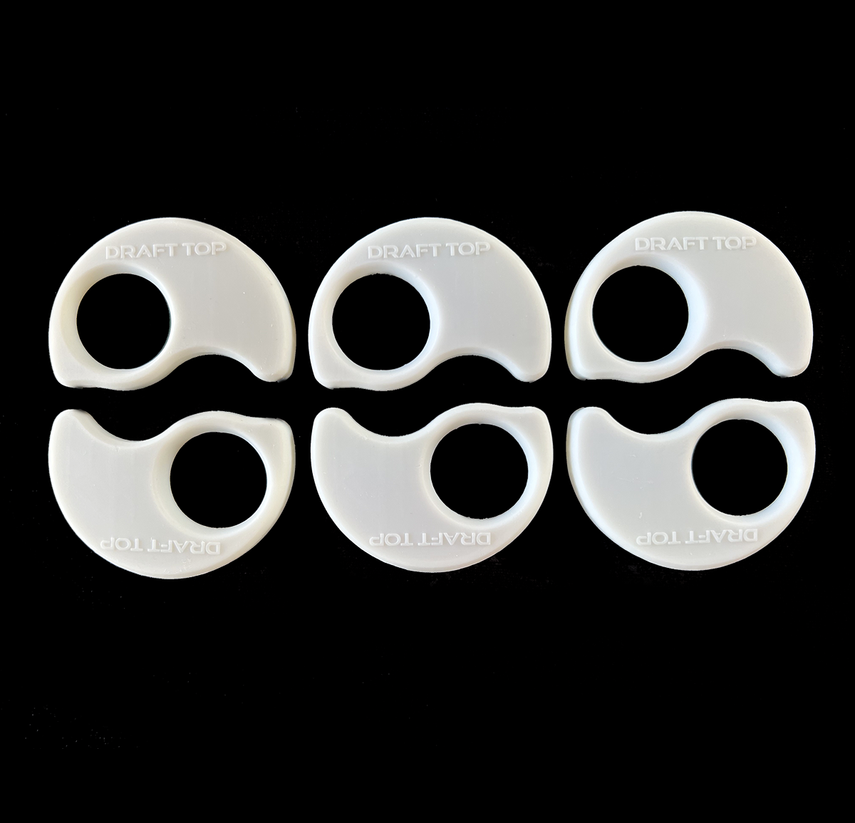 Can Clips-Can Clip-Draft Top-White-1000 Pack-Draft Top